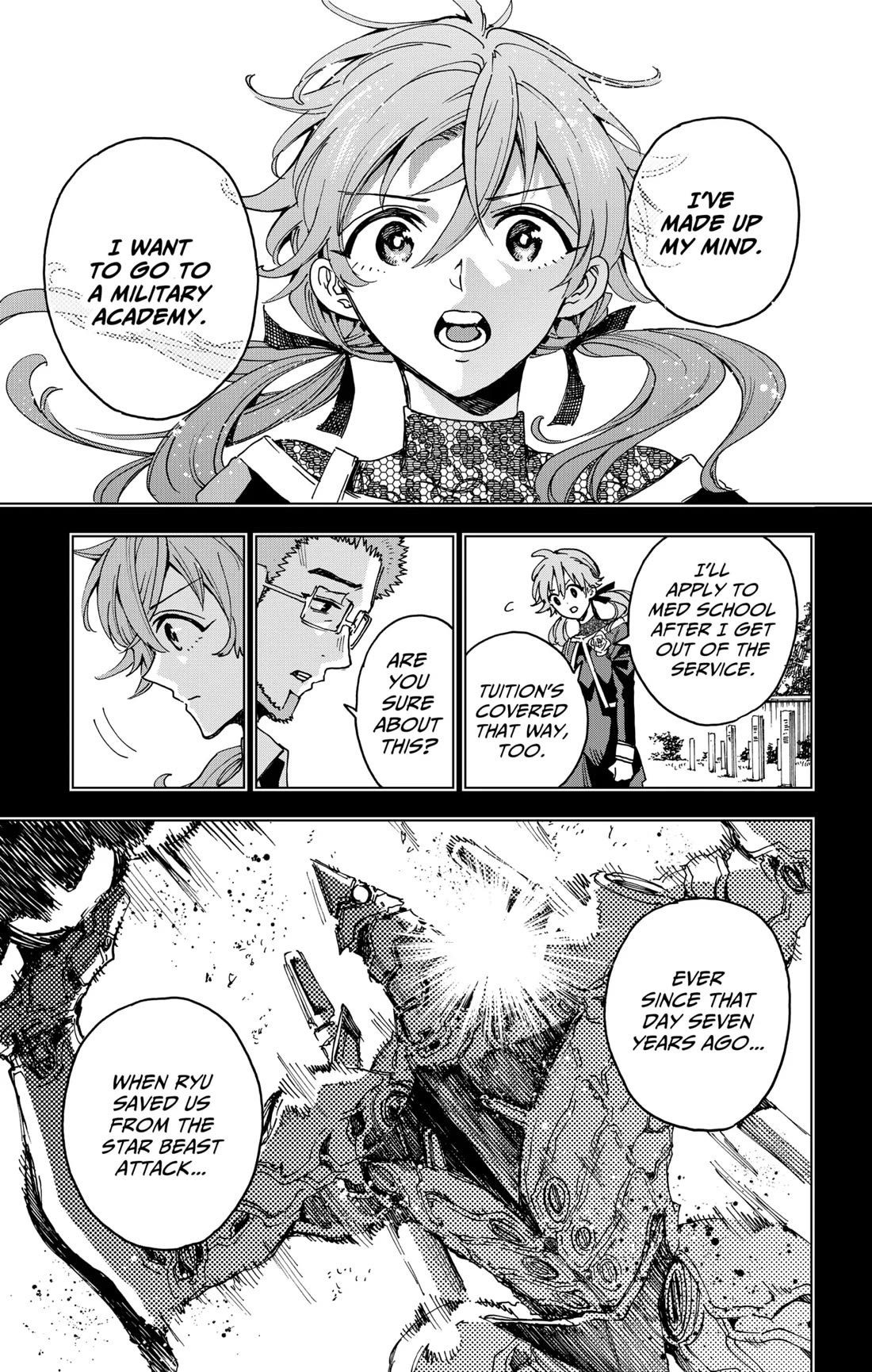 Hero Organization Chapter 23 page 15 - Chapter 23: Milly's Resolve