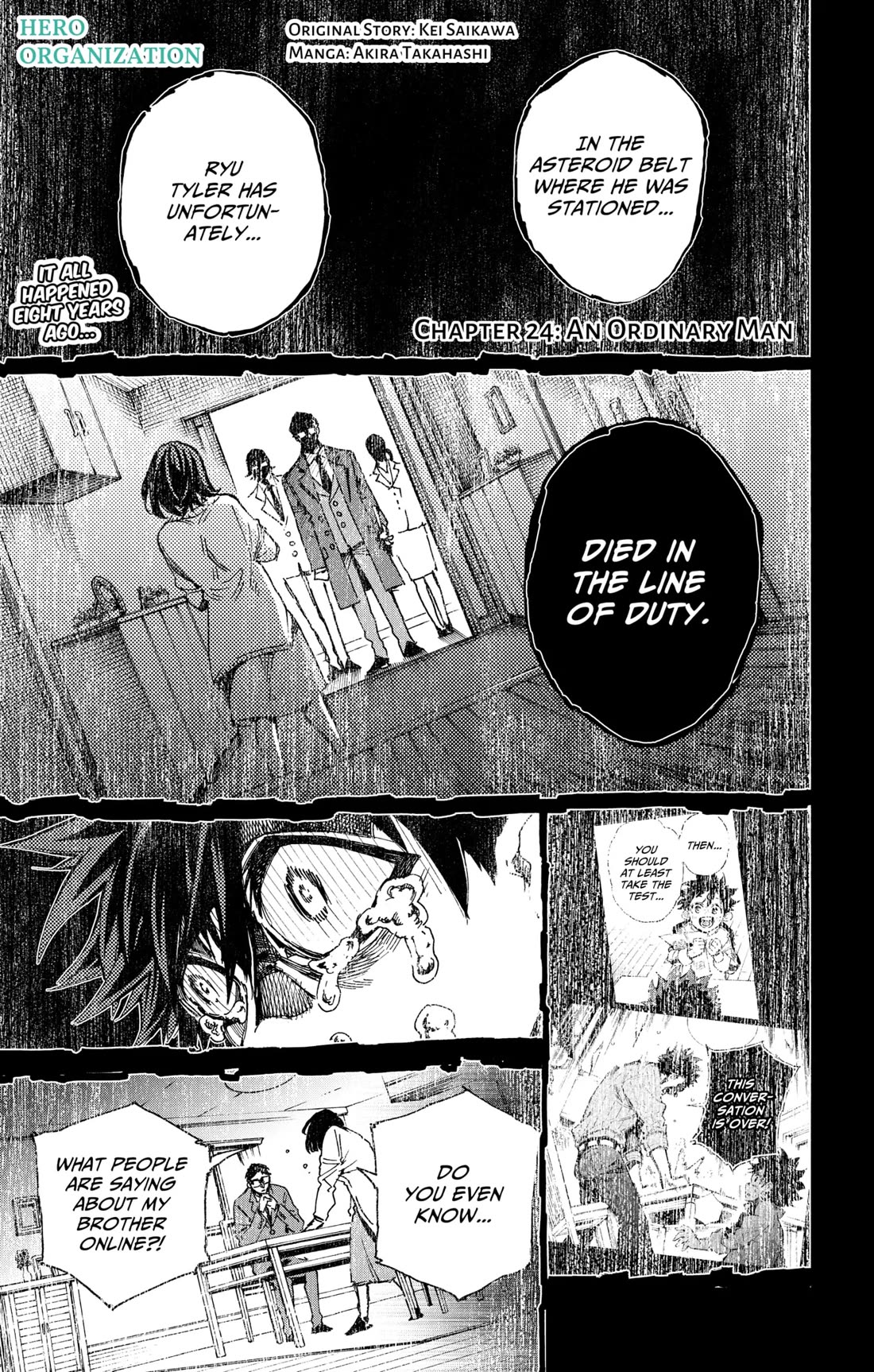 Hero Organization Chapter 24: An Ordinary Man thumbnail