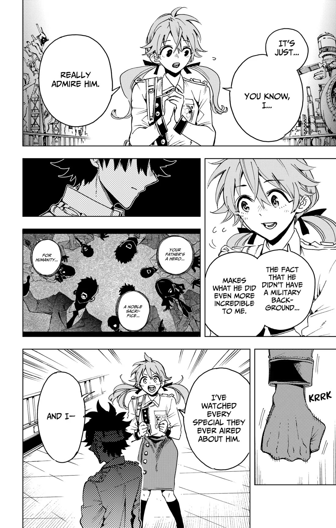 Hero Organization Chapter 24 page 12 - Chapter 24: An Ordinary Man