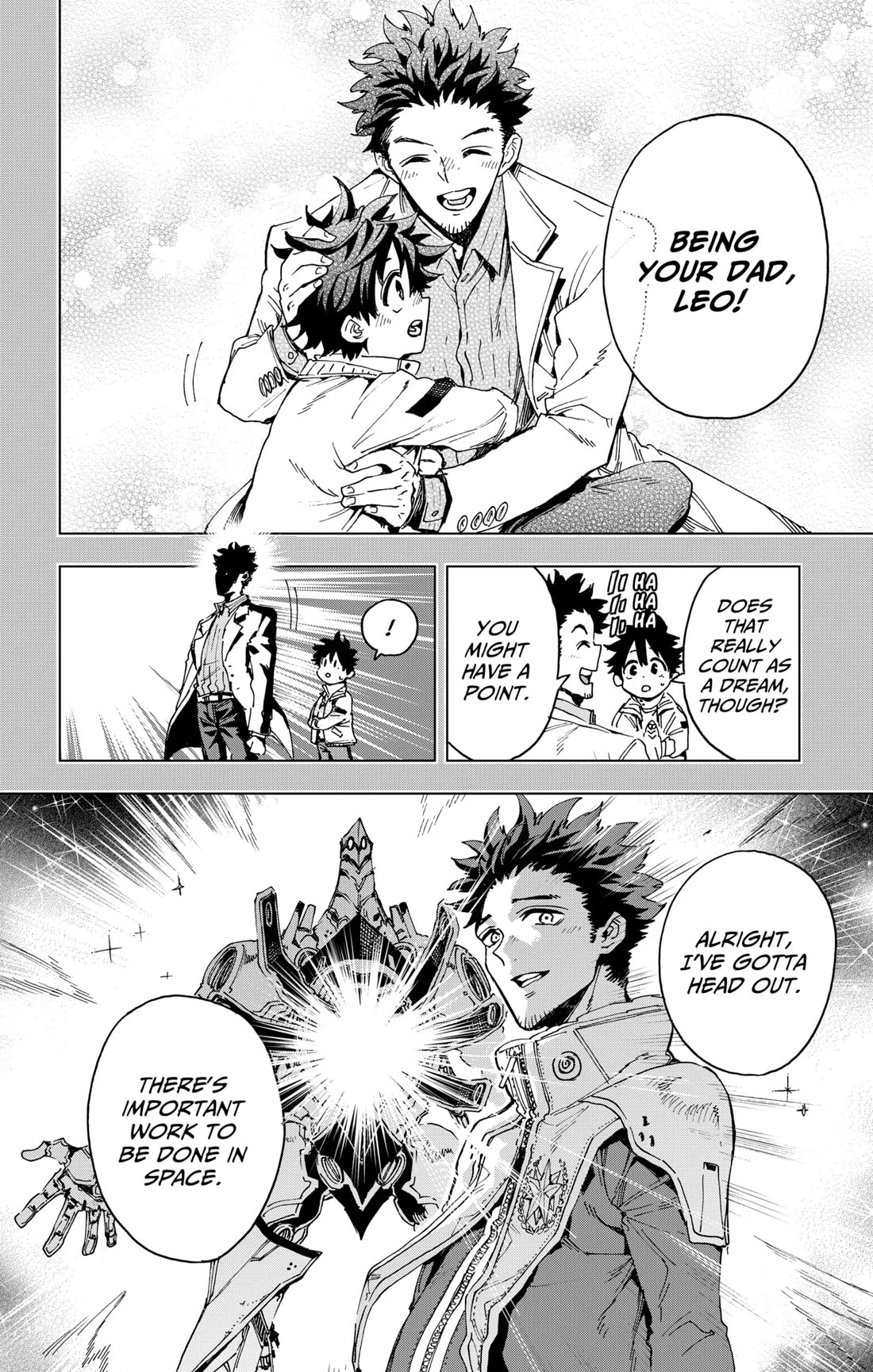 Hero Organization Chapter 25 page 8 - Chapter 25: Leo's Dreams