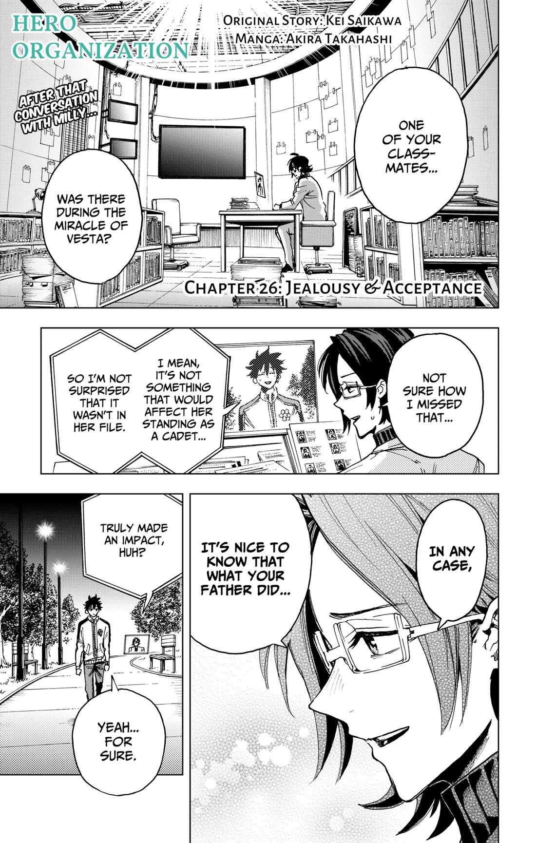 Hero Organization Chapter 26: Jealousy & Acceptance thumbnail