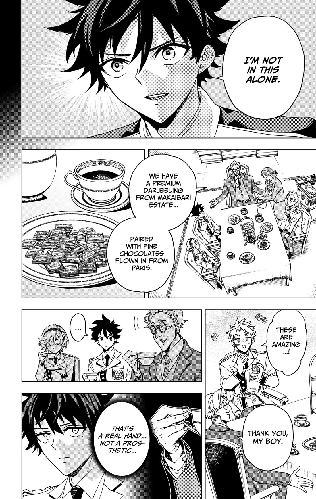 Hero Organization Chapter 27 page 4 - Chapter 27: The Tea Party Incident