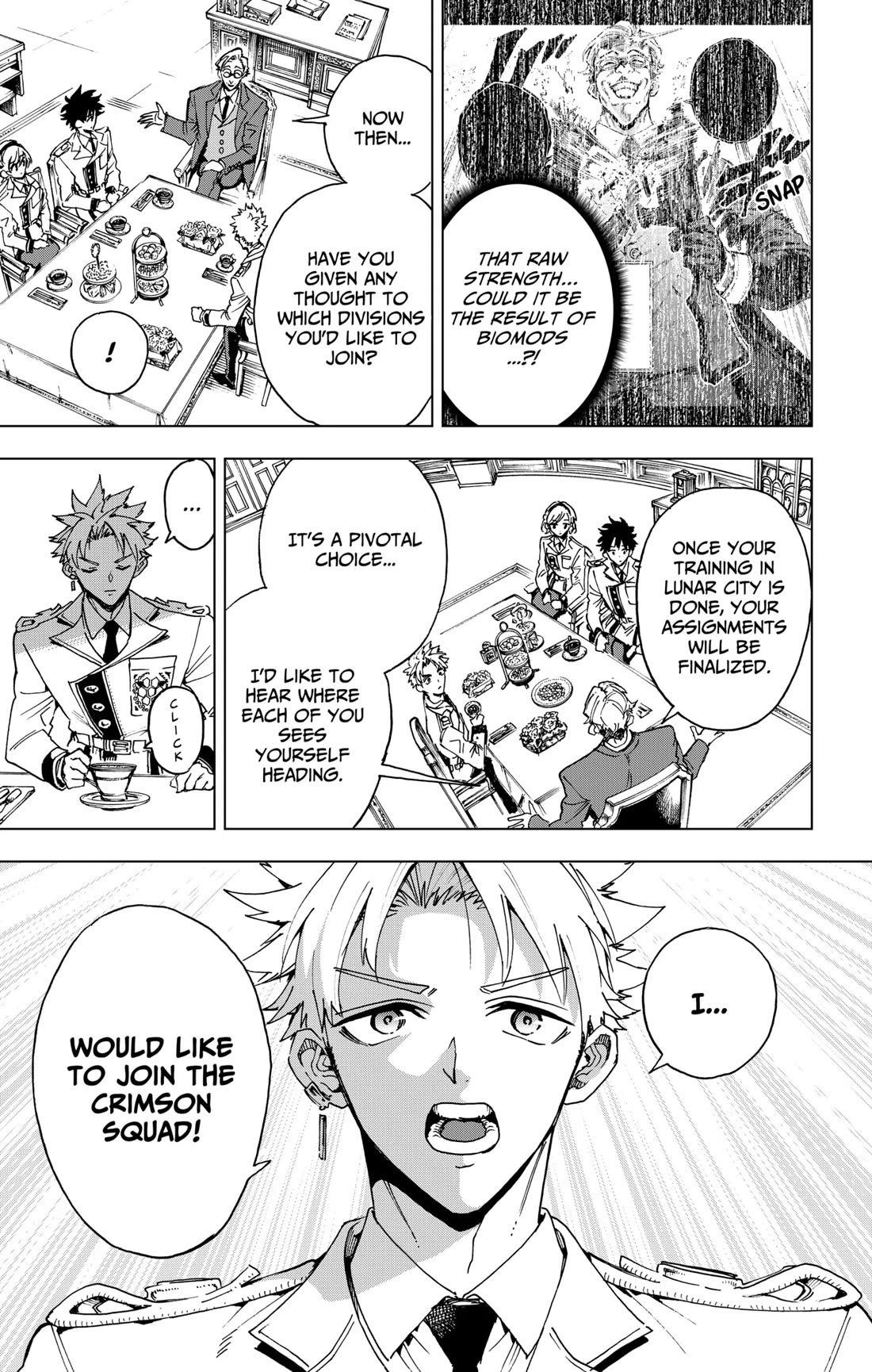 Hero Organization Chapter 27 page 5 - Chapter 27: The Tea Party Incident