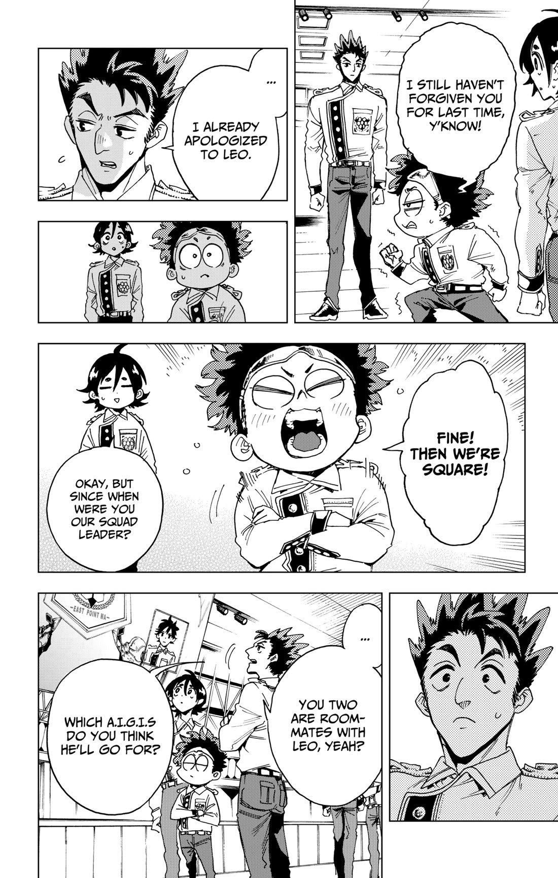 Hero Organization Chapter 29 page 6 - Chapter 29: A.I.G.I.S. VR Match, Act 1: Agni