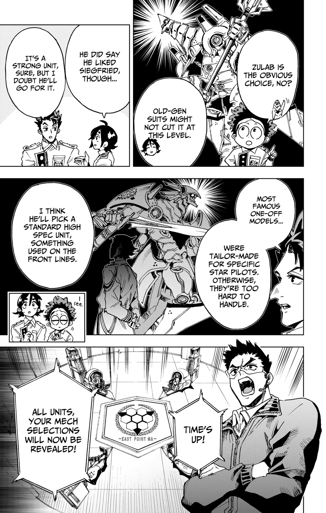 Hero Organization Chapter 29 page 7 - Chapter 29: A.I.G.I.S. VR Match, Act 1: Agni