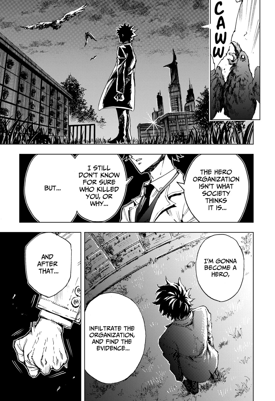 Hero Organization Chapter 3 page 29 - Chapter 3: The Hero's Child