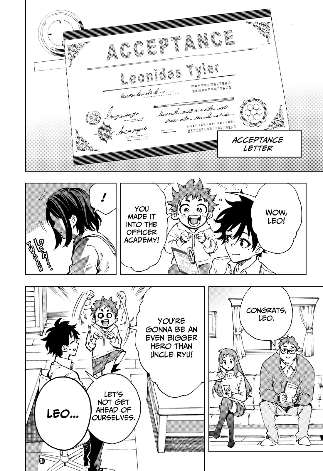 Hero Organization Chapter 3 page 6 - Chapter 3: The Hero's Child