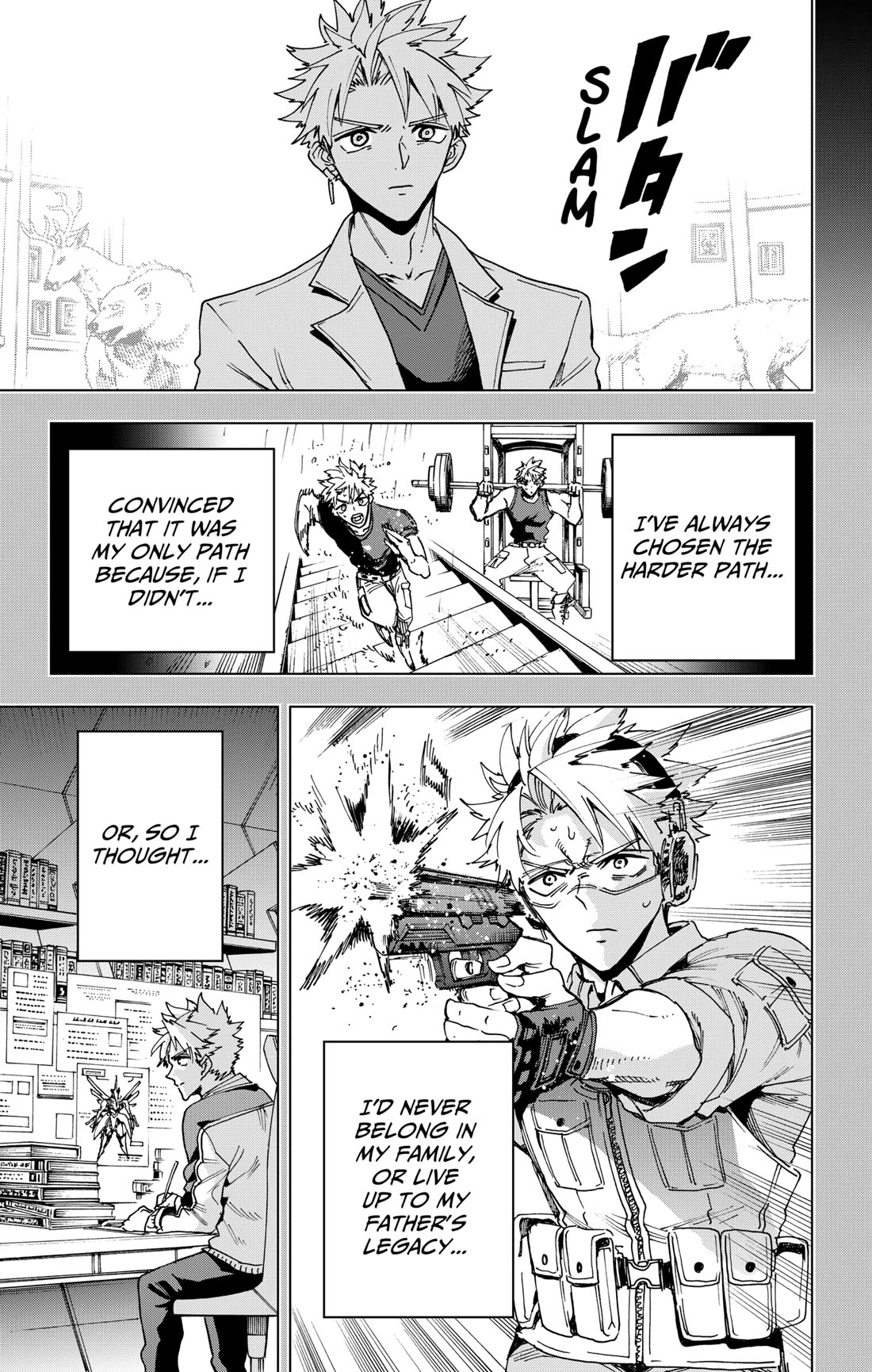 Hero Organization Chapter 30 page 11 - Chapter 30: A.I.G.I.S. VR Match, Act 2: Heavenly Flight