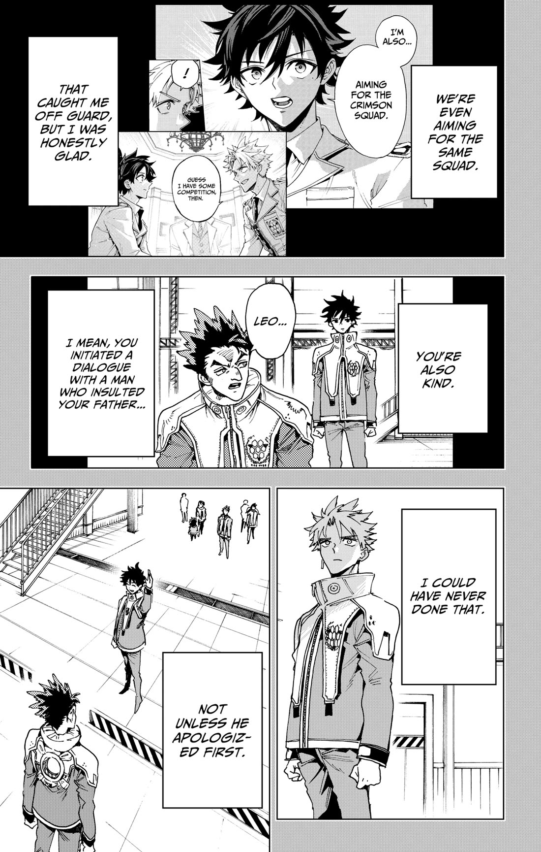 Hero Organization Chapter 30 page 13 - Chapter 30: A.I.G.I.S. VR Match, Act 2: Heavenly Flight