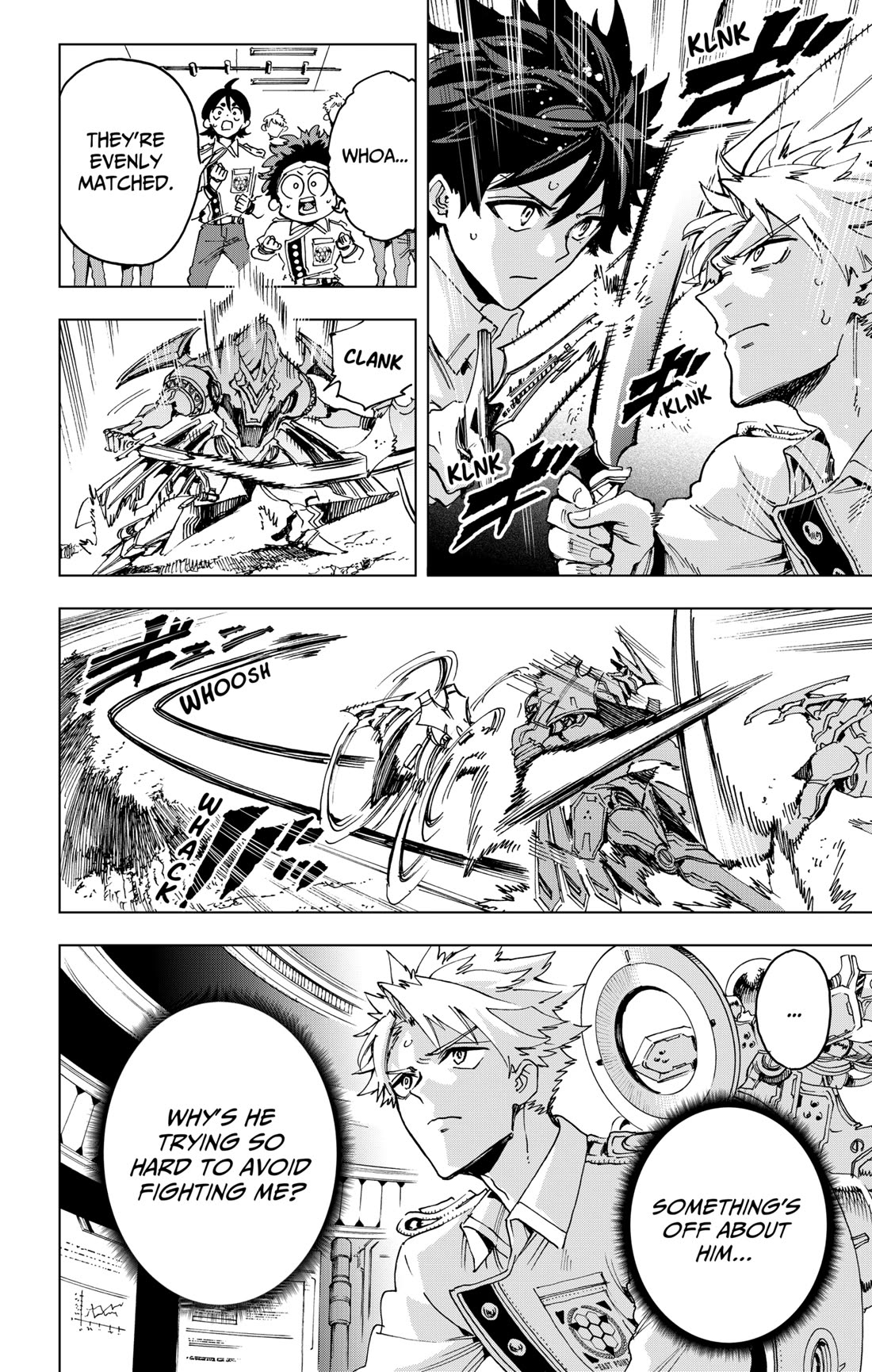 Hero Organization Chapter 30 page 16 - Chapter 30: A.I.G.I.S. VR Match, Act 2: Heavenly Flight