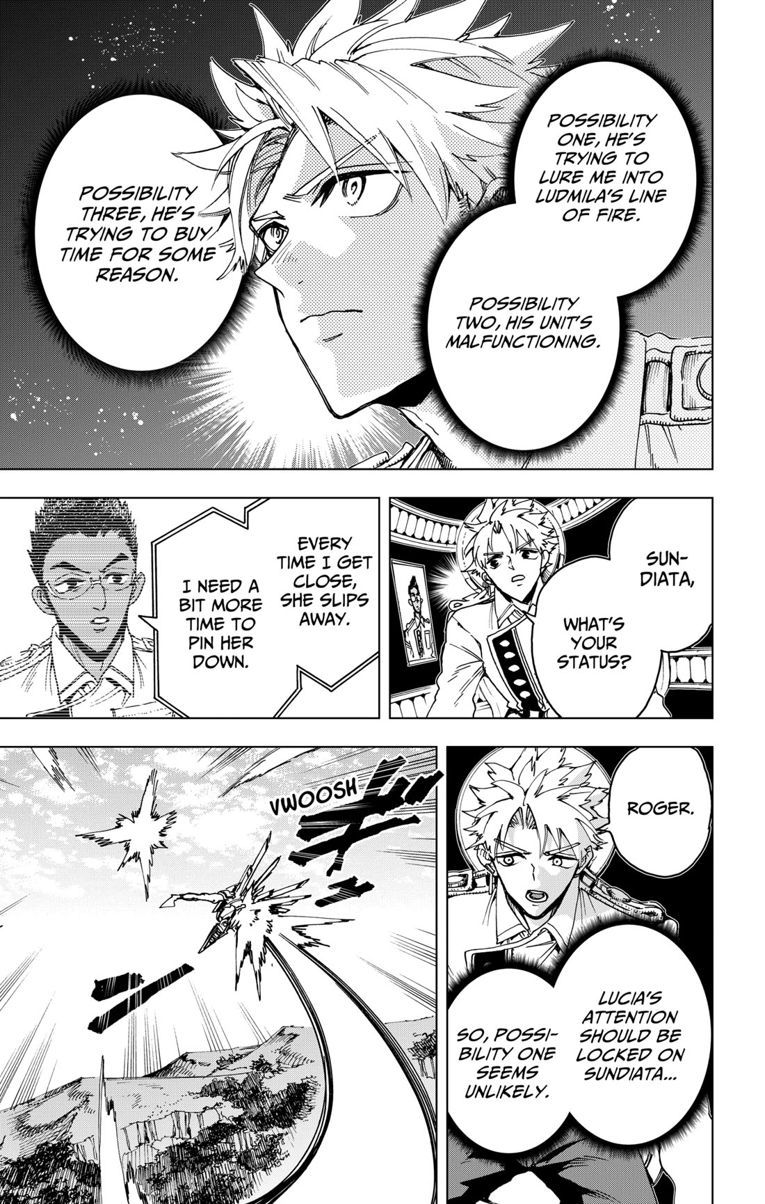 Hero Organization Chapter 30 page 17 - Chapter 30: A.I.G.I.S. VR Match, Act 2: Heavenly Flight