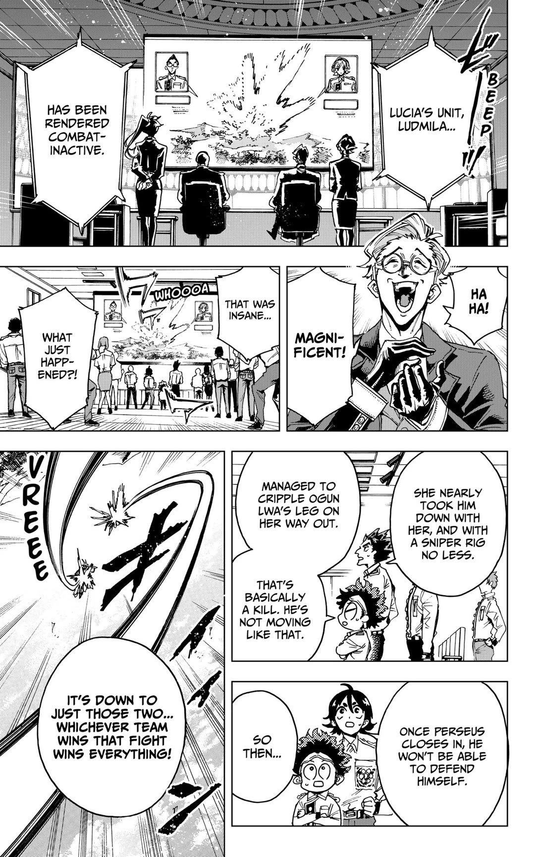 Hero Organization Chapter 31 page 13 - Chapter 31: A.I.G.I.S. VR MATCH ACT 3: FLASHPOINT