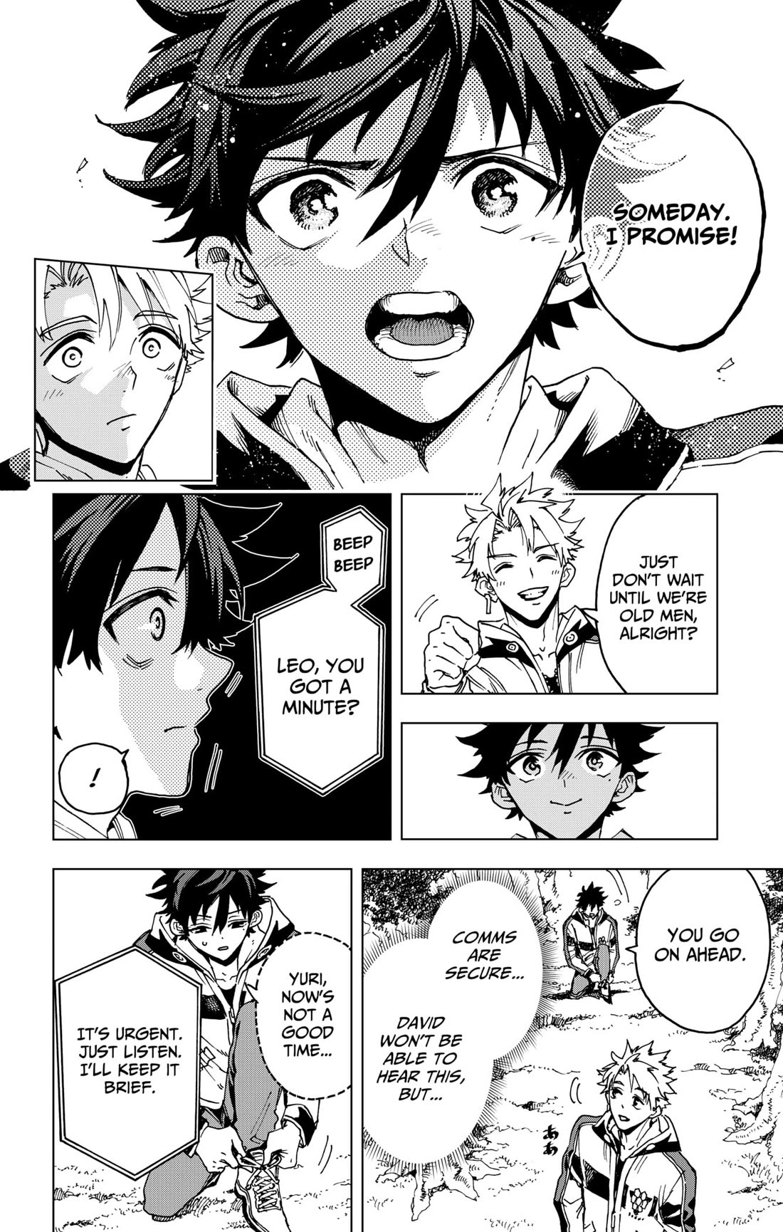 Hero Organization Chapter 32 page 18 - Chapter 32: DAVID & HIS FATHER