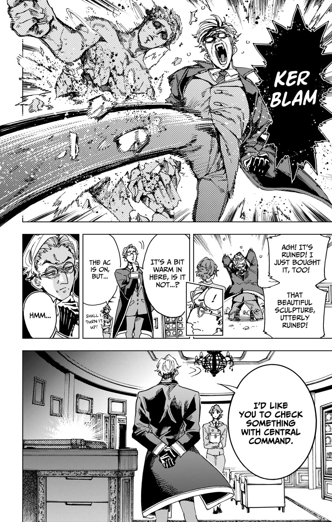 Hero Organization Chapter 32 page 8 - Chapter 32: DAVID & HIS FATHER