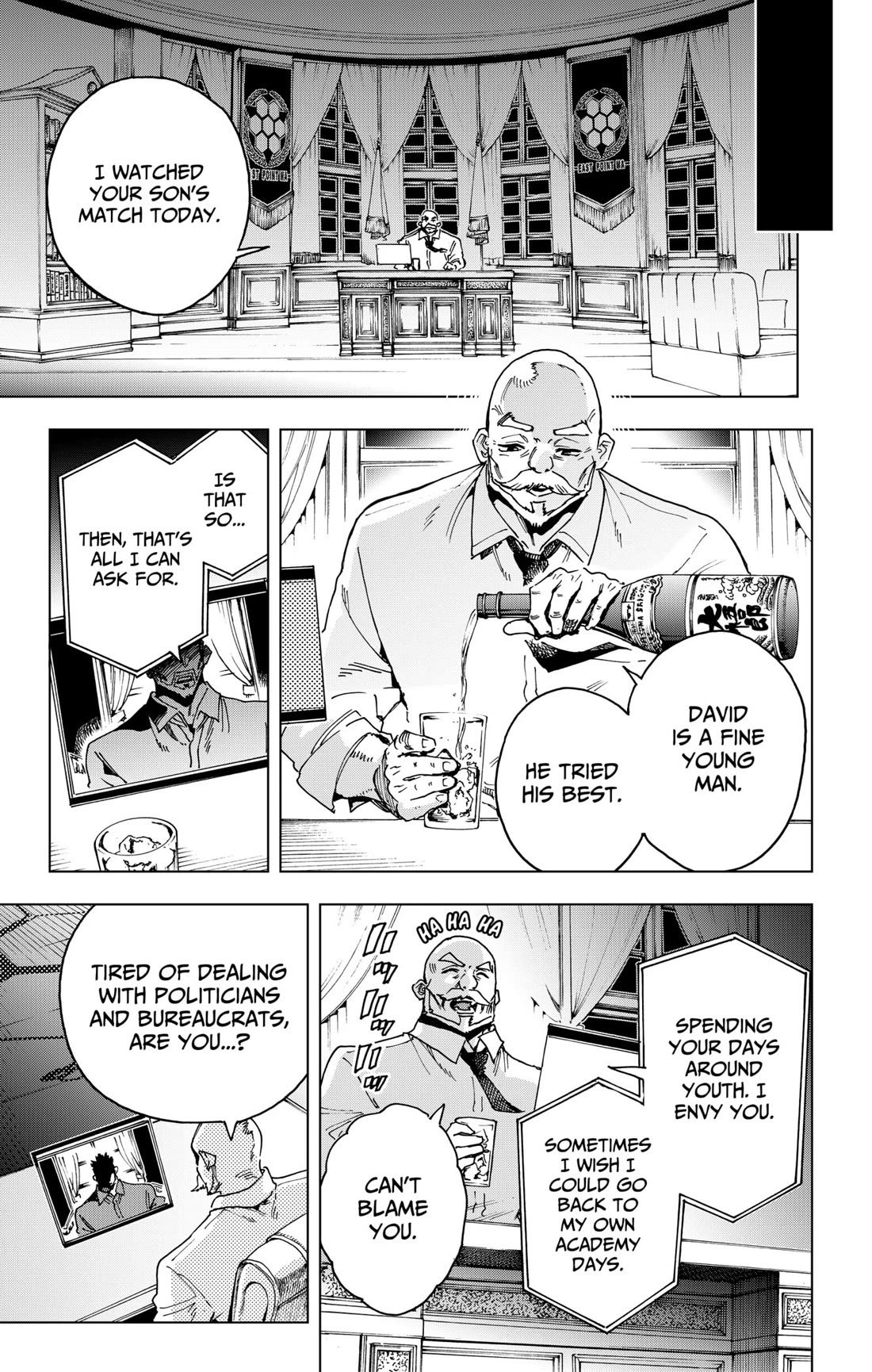 Hero Organization Chapter 32 page 9 - Chapter 32: DAVID & HIS FATHER