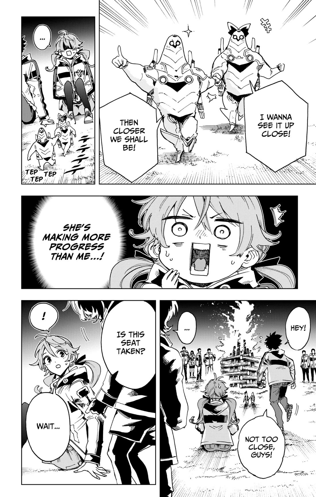 Hero Organization Chapter 34 page 12 - Chapter 34: Bonfire