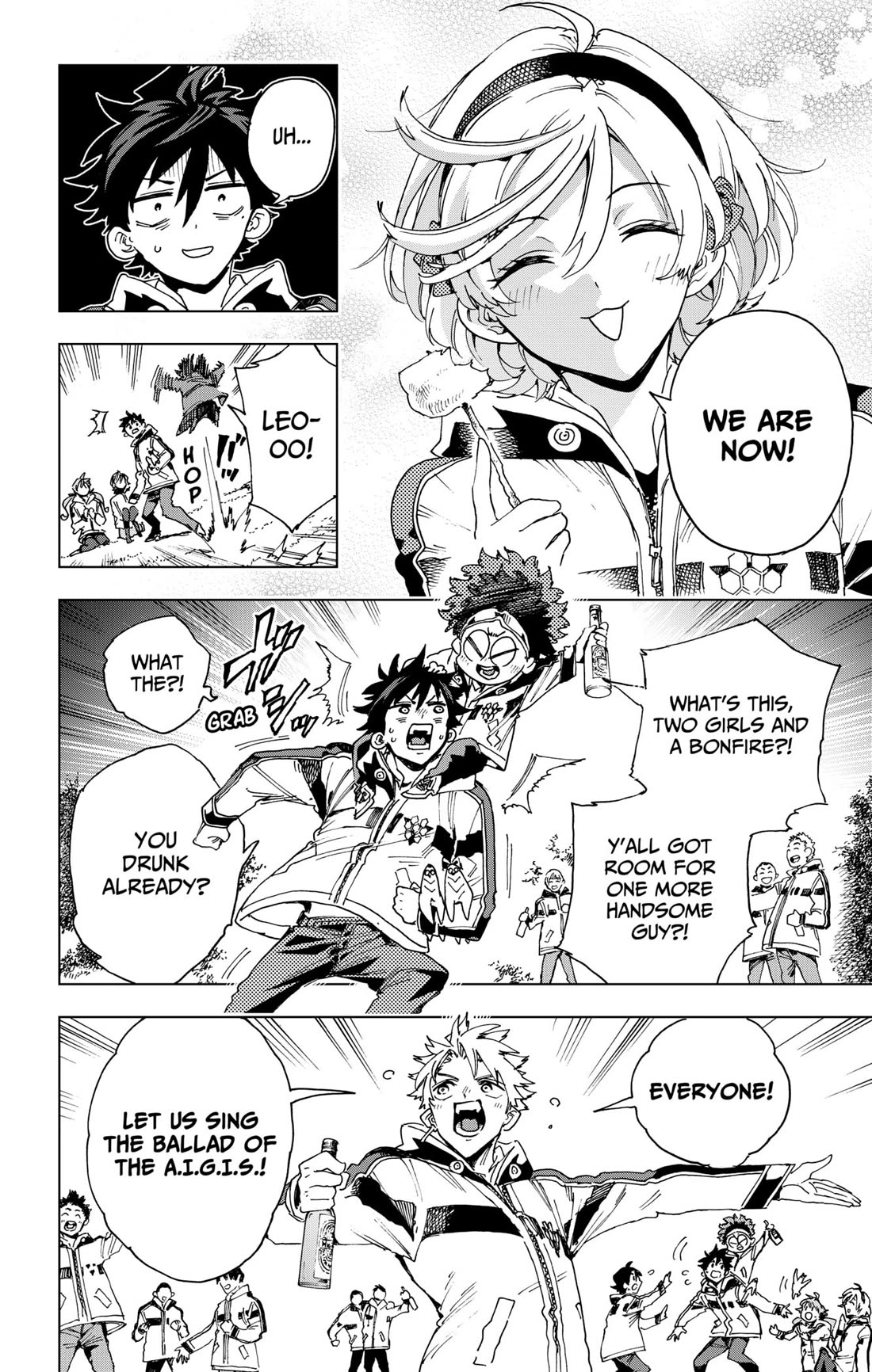 Hero Organization Chapter 34 page 14 - Chapter 34: Bonfire