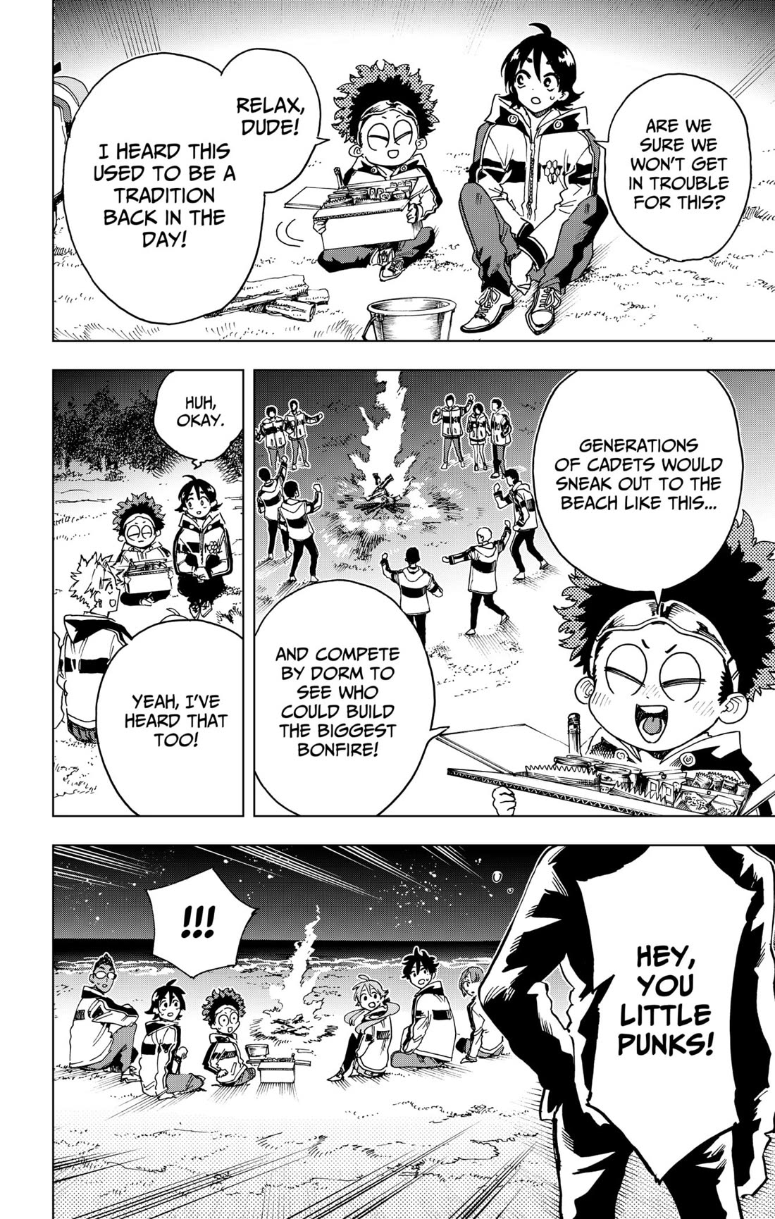 Hero Organization Chapter 34 page 8 - Chapter 34: Bonfire