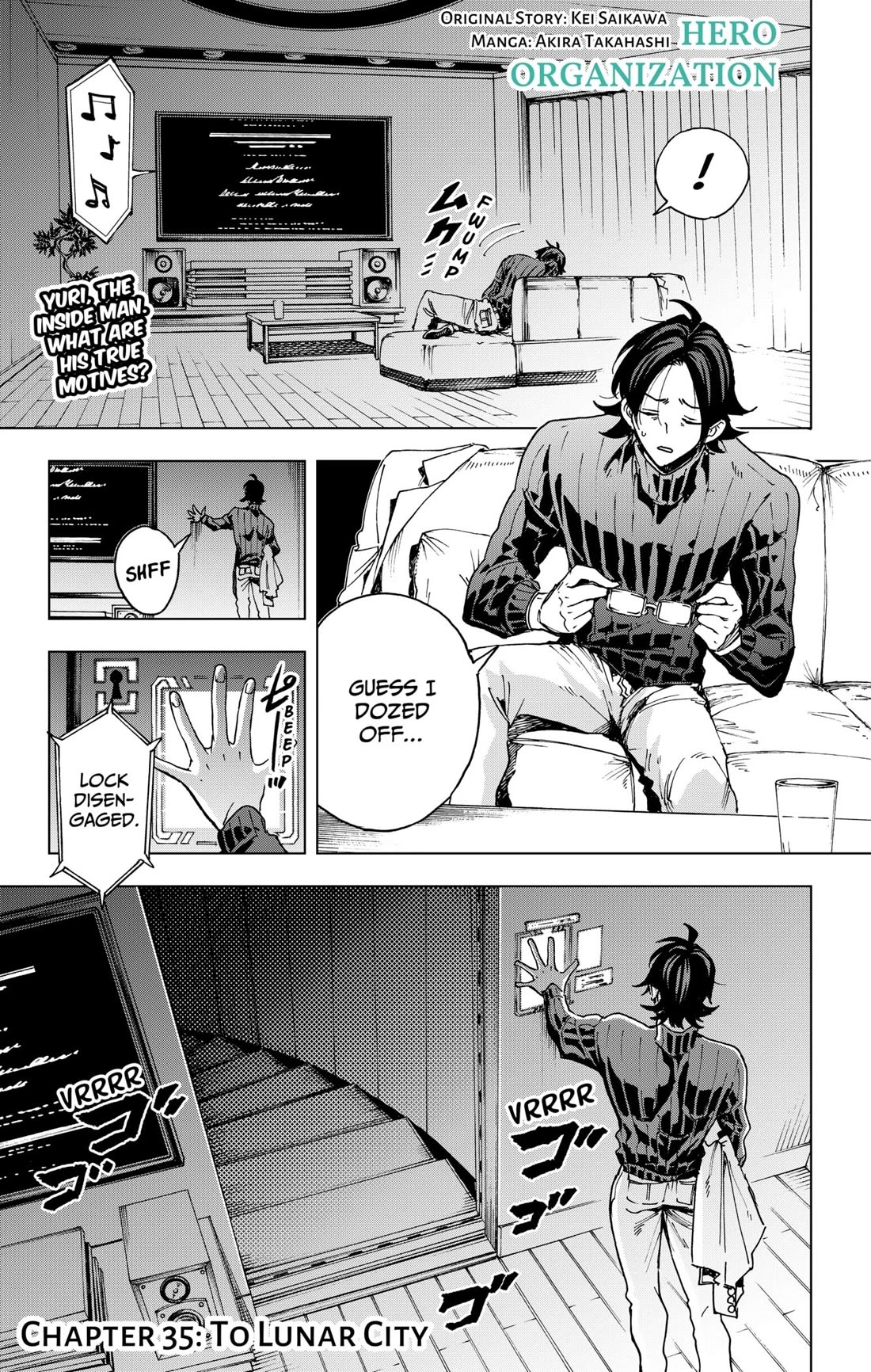 Hero Organization Chapter 35: TO LUNAR CITY thumbnail