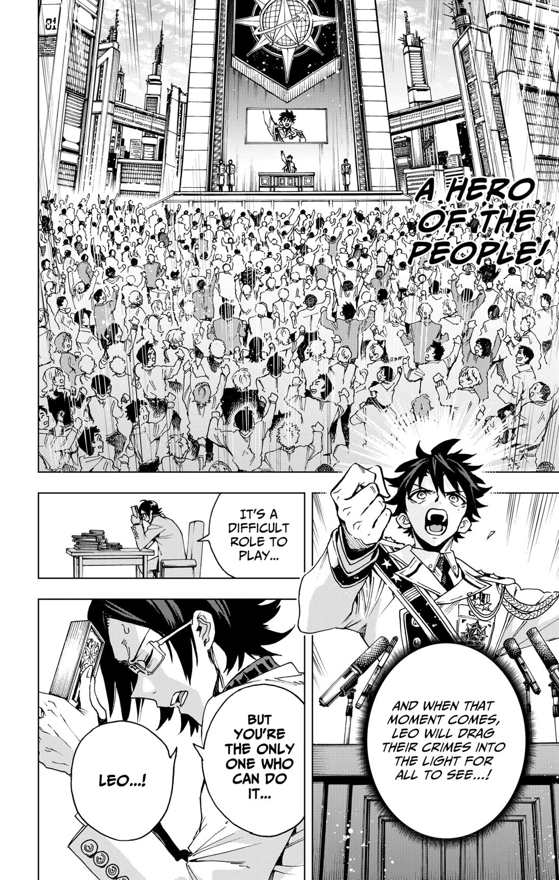 Hero Organization Chapter 35 page 6 - Chapter 35: TO LUNAR CITY