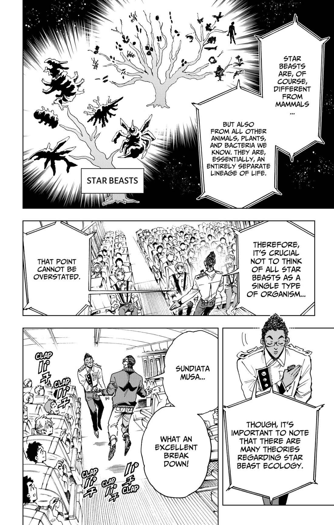 Hero Organization Chapter 36 page 8 - Chapter 36: STAR BEAST ECOLOGY