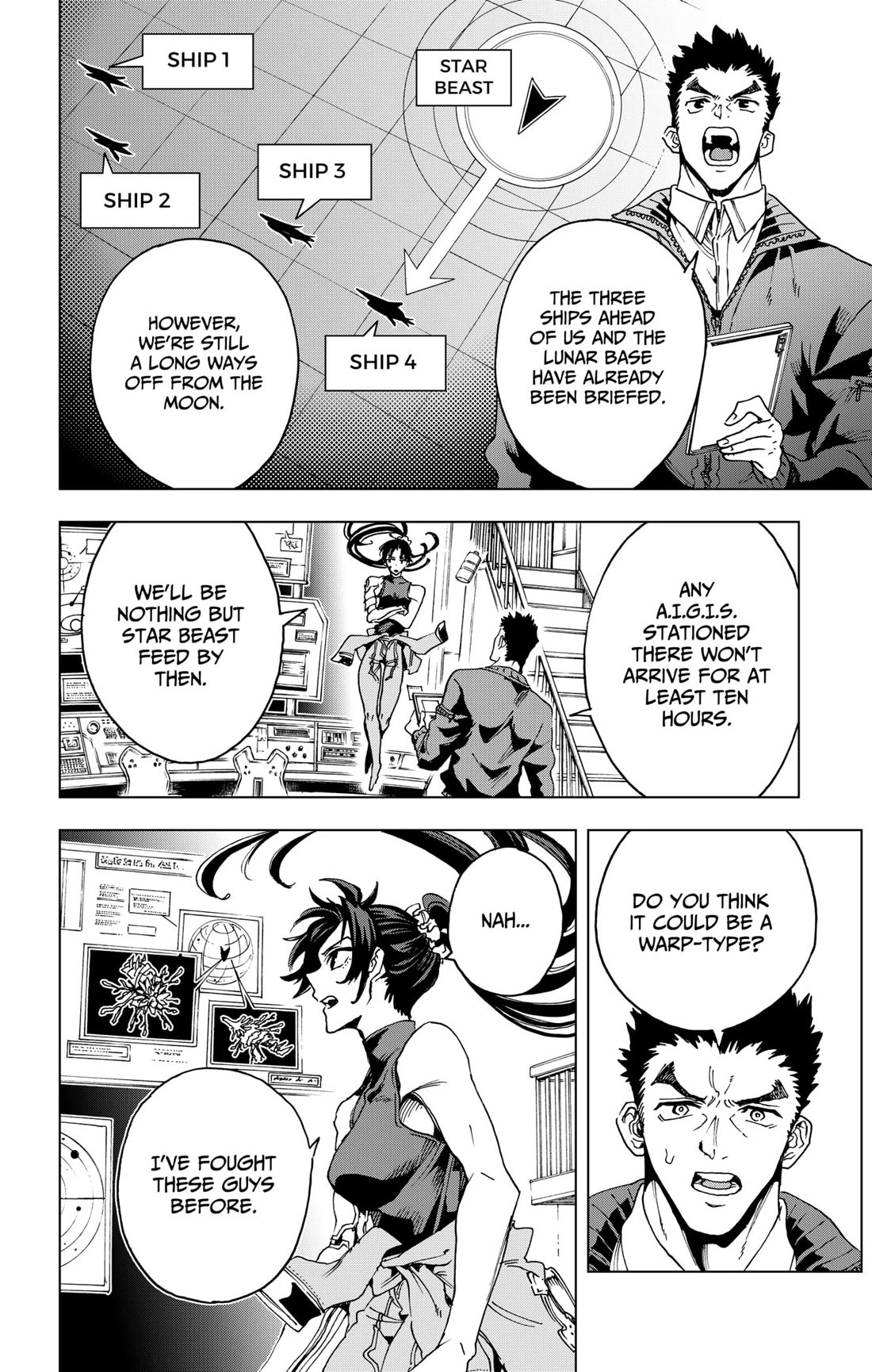 Hero Organization Chapter 37 page 6 - Chapter 37: STAR BEAST INVASION