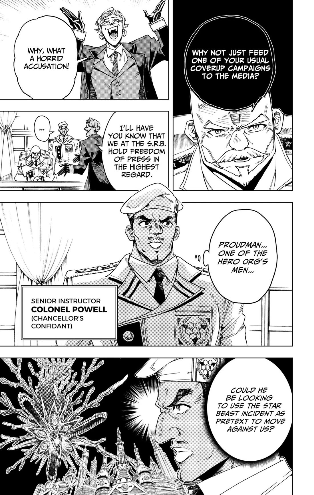 Hero Organization Chapter 42 page 8 - Chapter 42