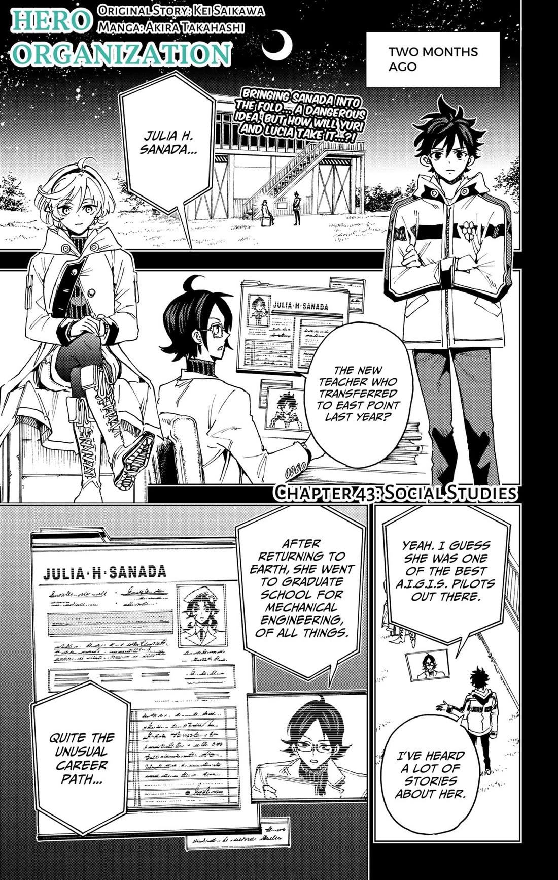 Hero Organization Chapter 43 page 1 - Chapter 43