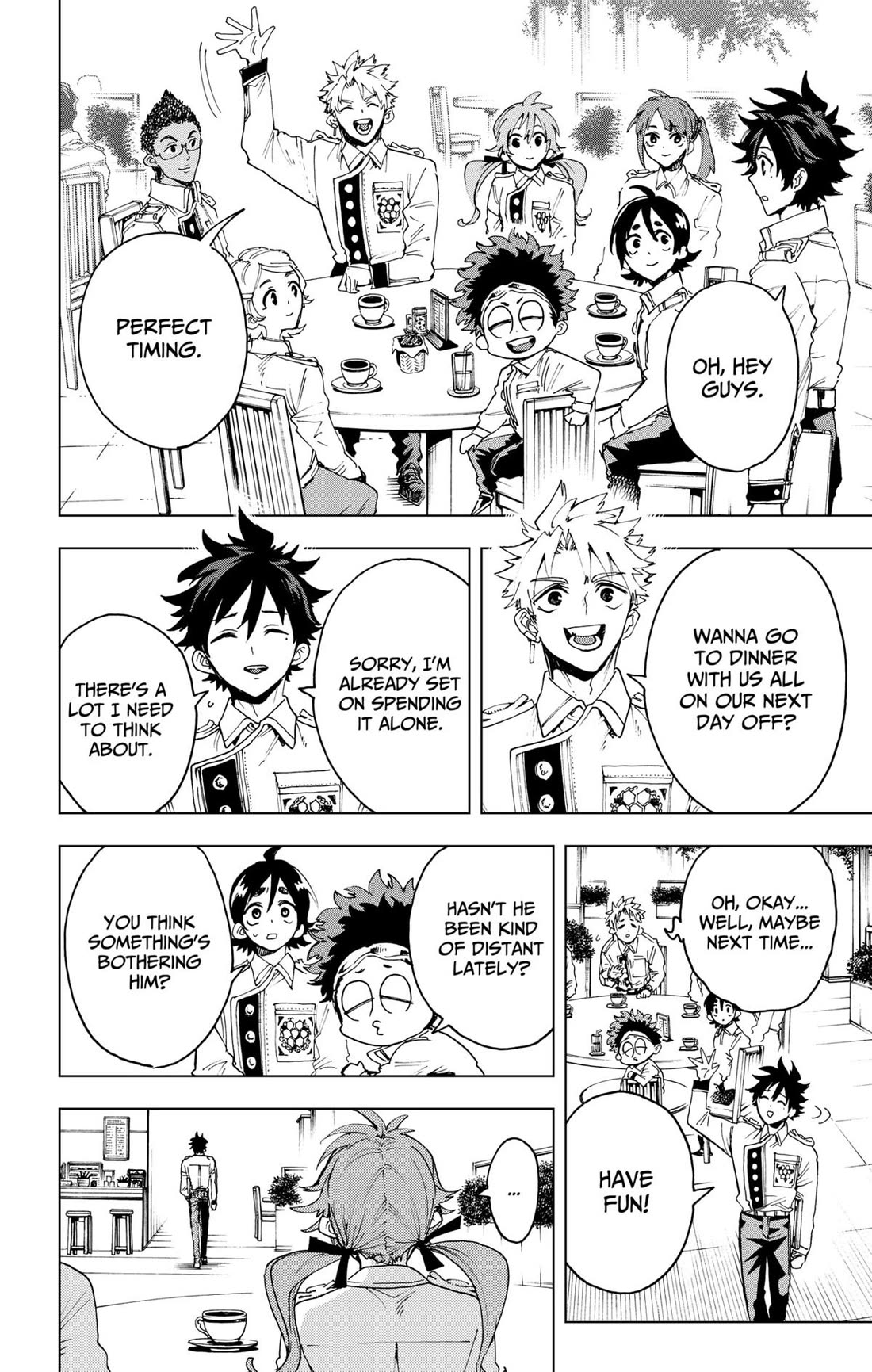 Hero Organization Chapter 49 page 8 - Chapter 49
