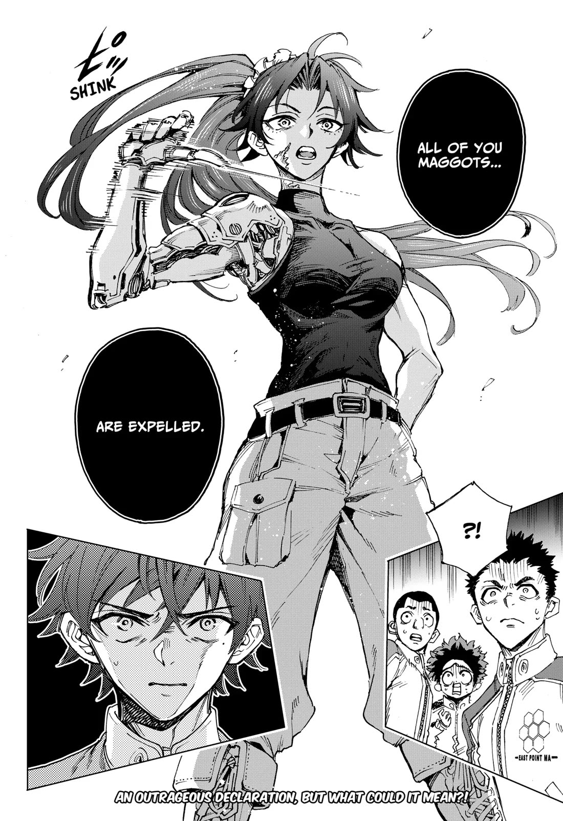 Hero Organization Chapter 5 page 20 - Chapter 5: Girl in the A.I.G.IS.