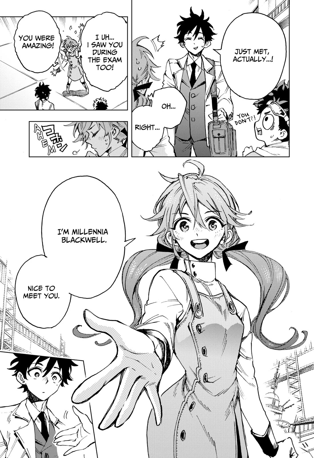 Hero Organization Chapter 5 page 5 - Chapter 5: Girl in the A.I.G.IS.
