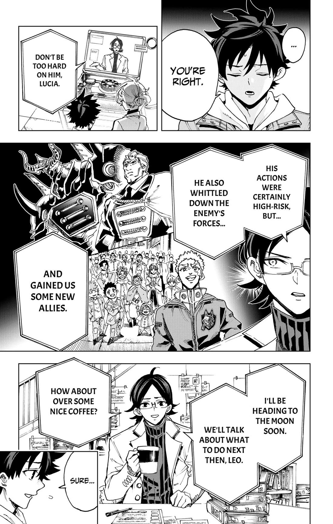 Hero Organization Chapter 61 page 11 - Chapter 61