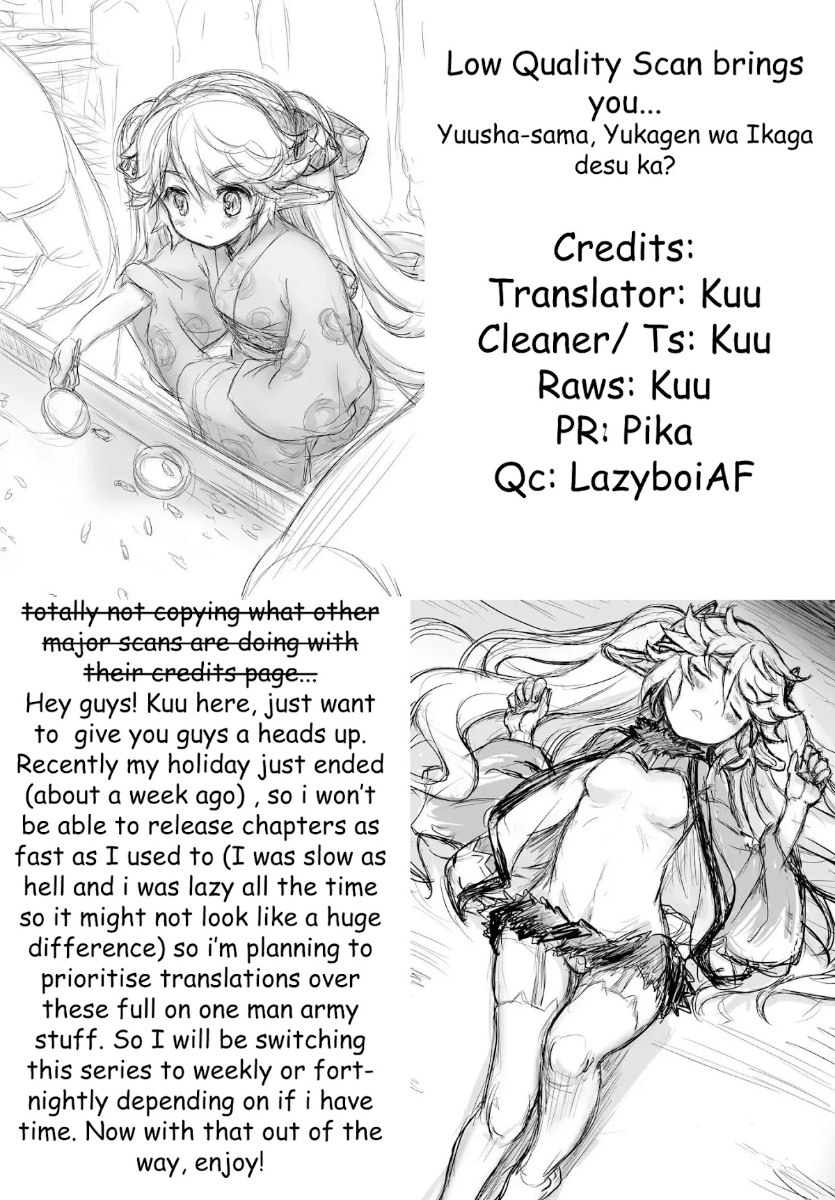 Hero-Sama, How is the Water? Chapter 18 page 1 - Chapter 18