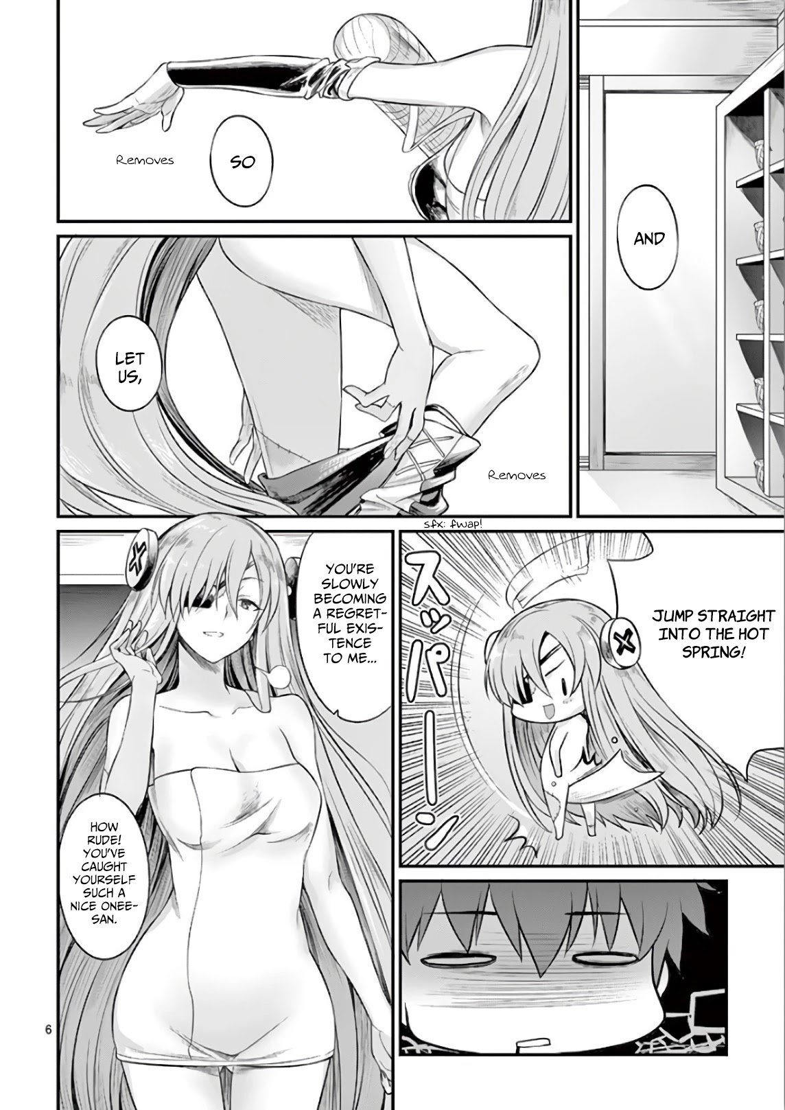 Hero-Sama, How is the Water? Chapter 21 page 6 - Chapter 21