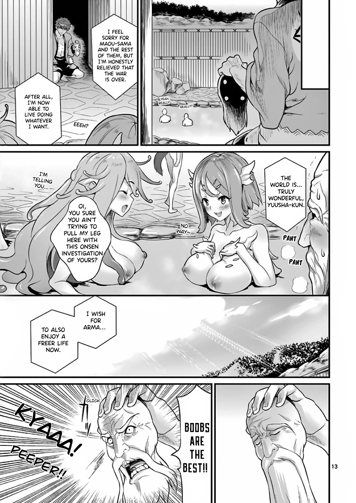 Hero-Sama, How is the Water? Chapter 22 page 13 - Chapter 22