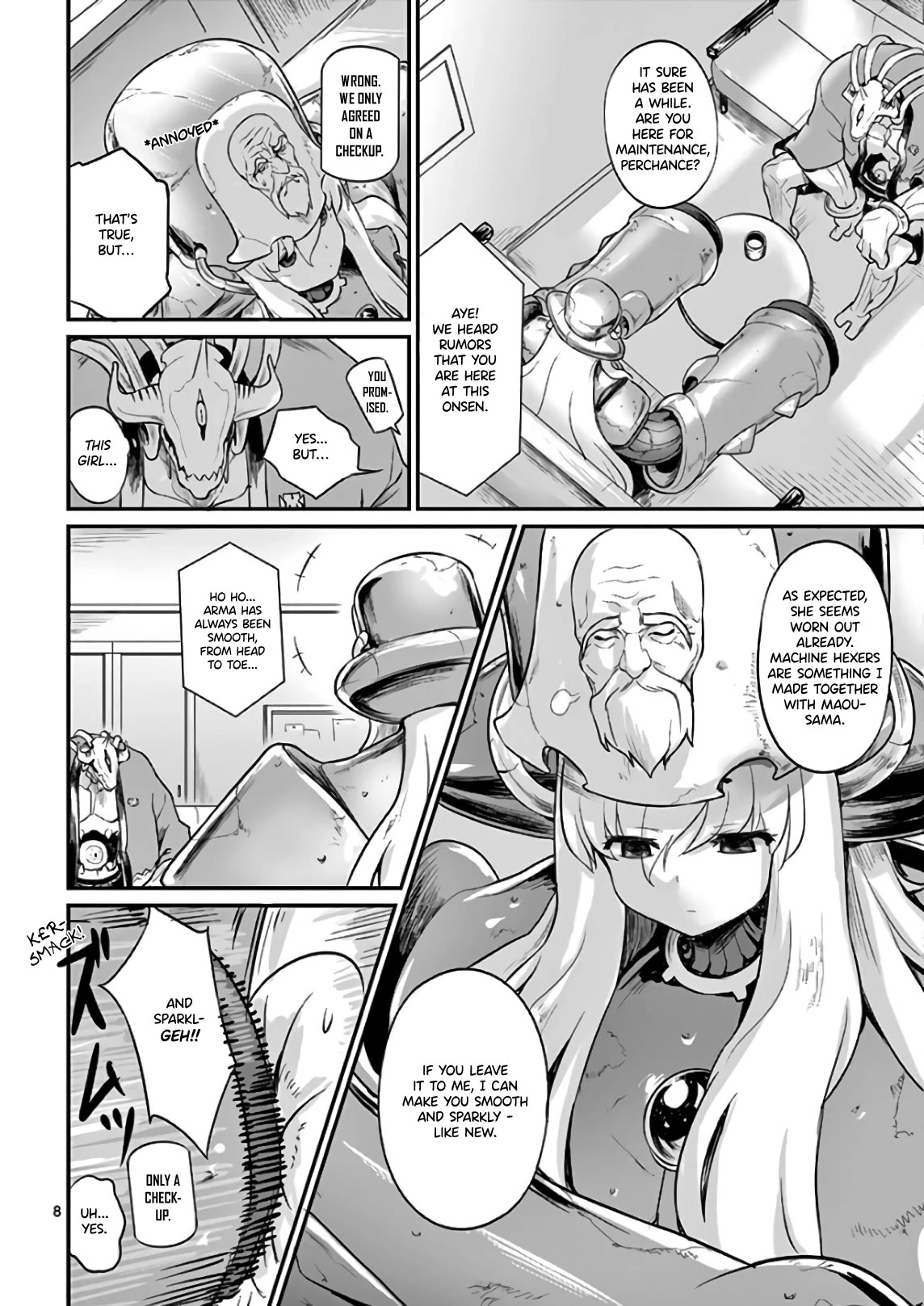 Hero-Sama, How is the Water? Chapter 22 page 8 - Chapter 22