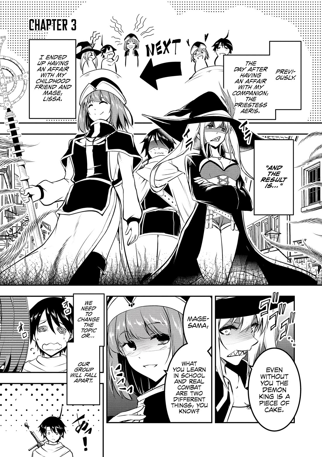 Hero-Sama, I Hope You Had Fun Last Night. Chapter 3 page 2 - Chapter 3