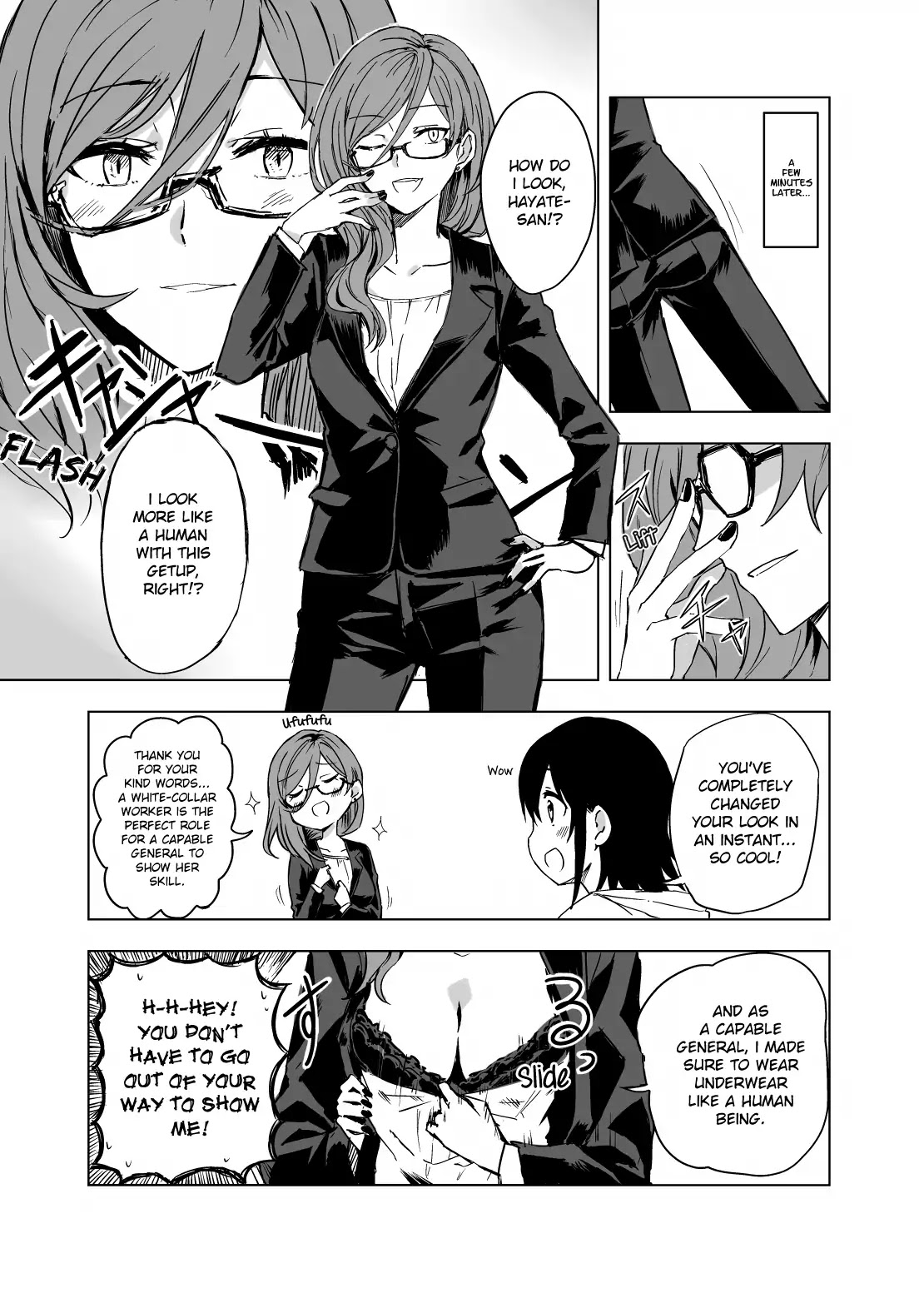 Hero-san and Former General-san Chapter 0.1 page 10 - Chapter 0.1: Web ver #1: Love Doesn't Stop