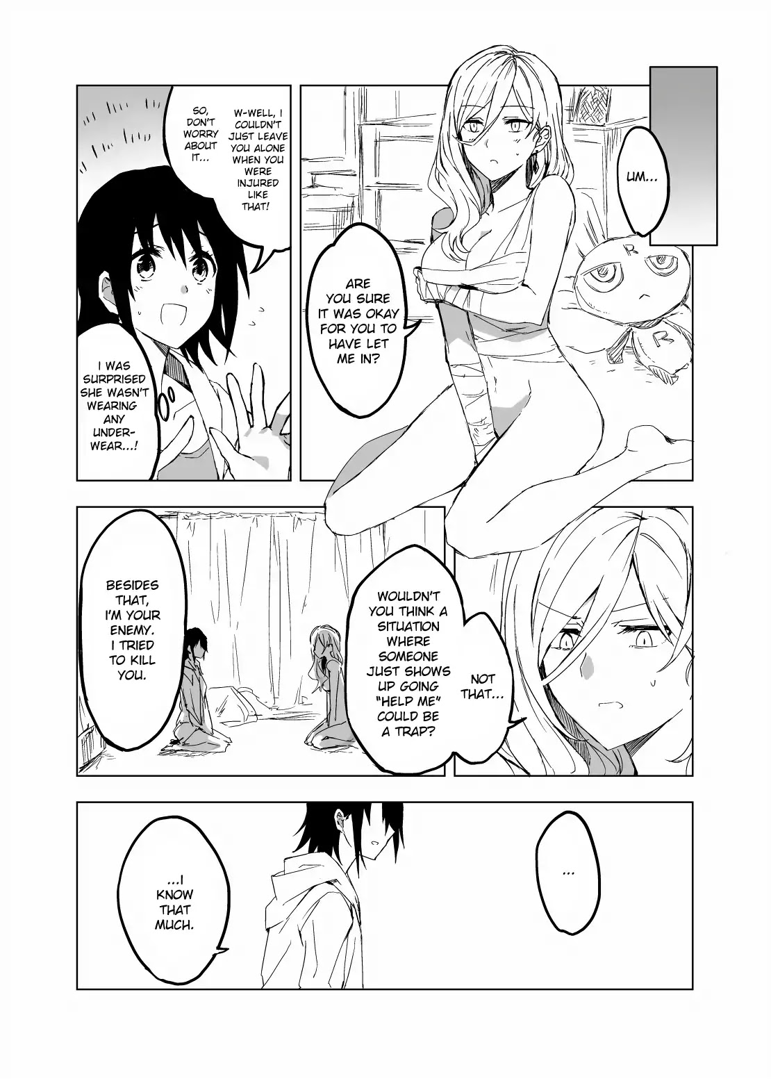 Hero-san and Former General-san Chapter 0.1 page 7 - Chapter 0.1: Web ver #1: Love Doesn't Stop