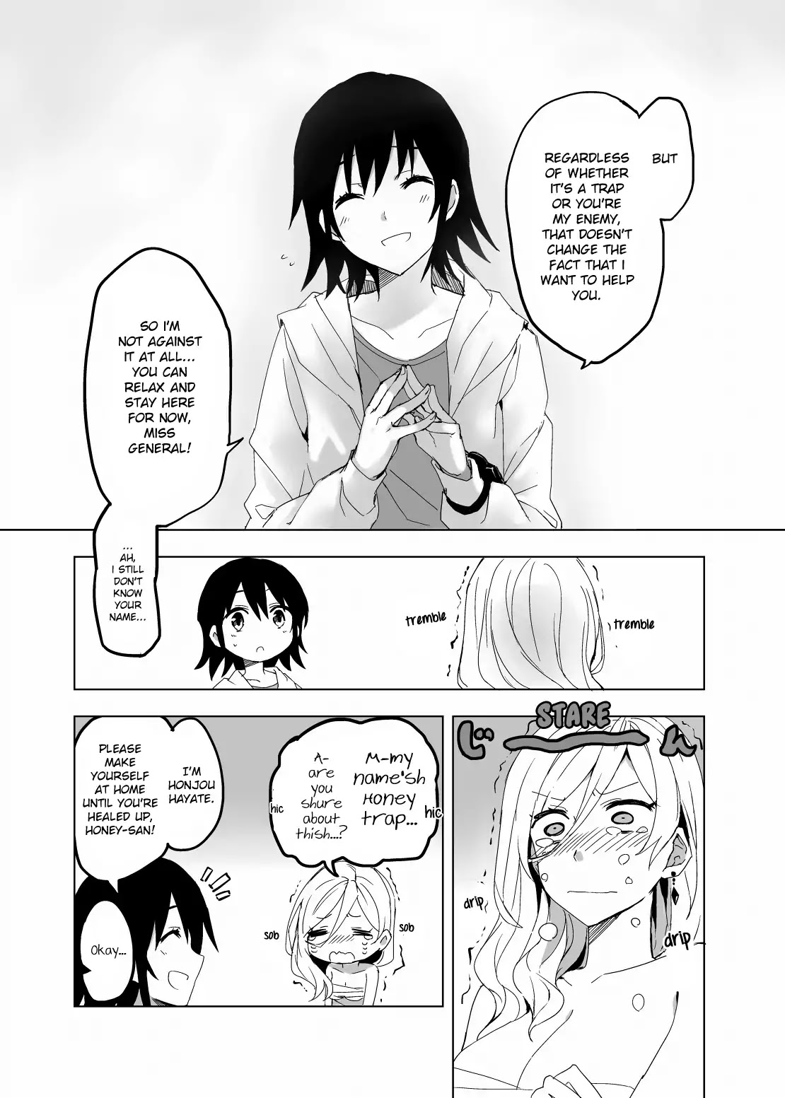 Hero-san and Former General-san Chapter 0.1 page 8 - Chapter 0.1: Web ver #1: Love Doesn't Stop