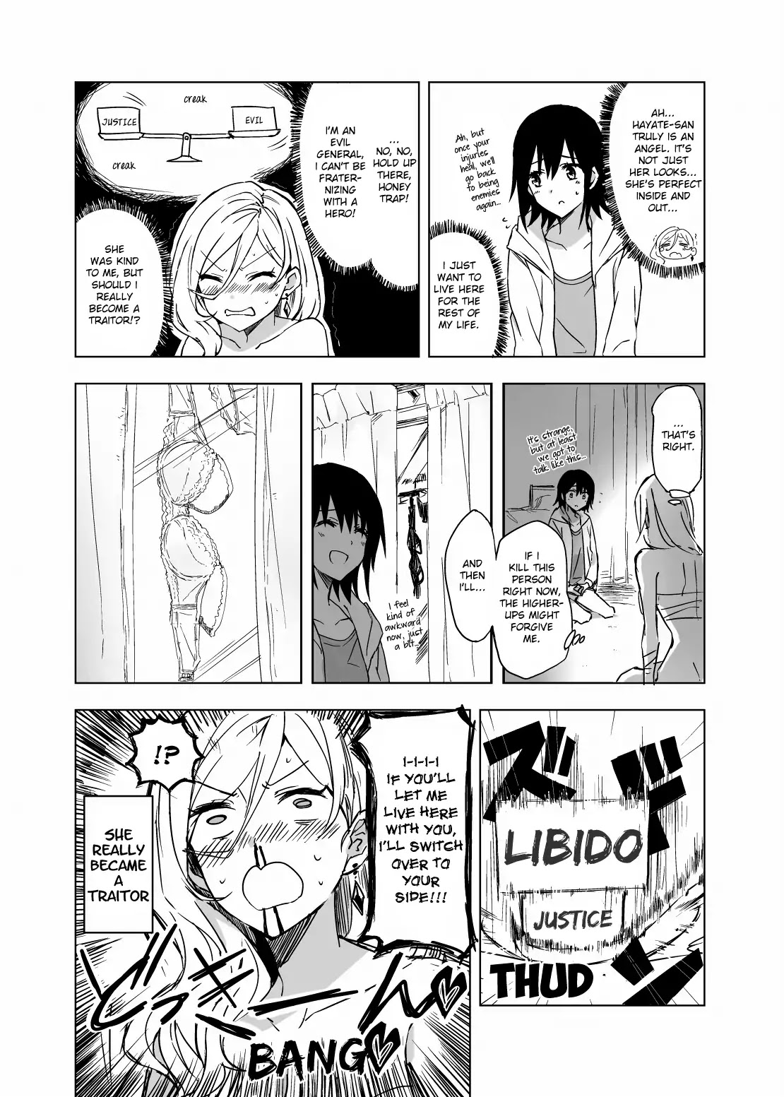 Hero-san and Former General-san Chapter 0.1 page 9 - Chapter 0.1: Web ver #1: Love Doesn't Stop