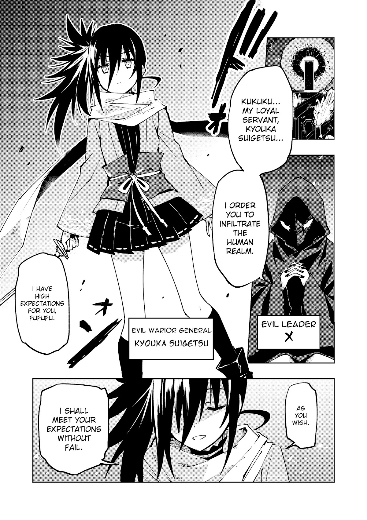 Hero-san and Former General-san Chapter 10.5 page 1 - Chapter 10.5: Twitter extra