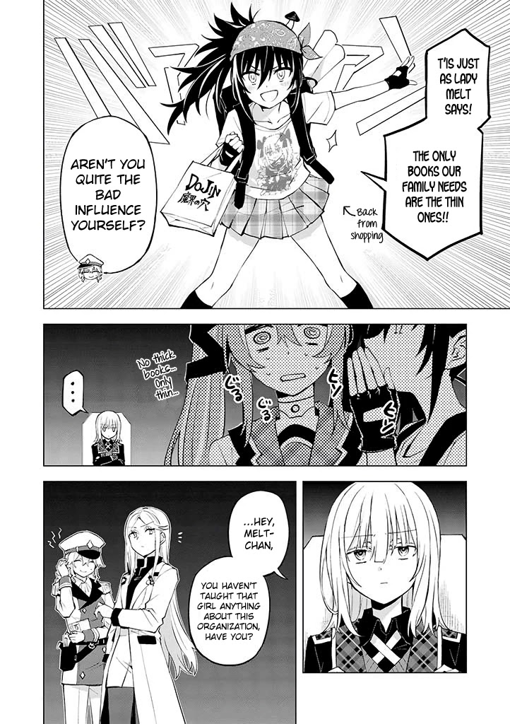 Hero-san and Former General-san Chapter 18 page 4 - Chapter 18: Different Dimension vs. Super Dimension