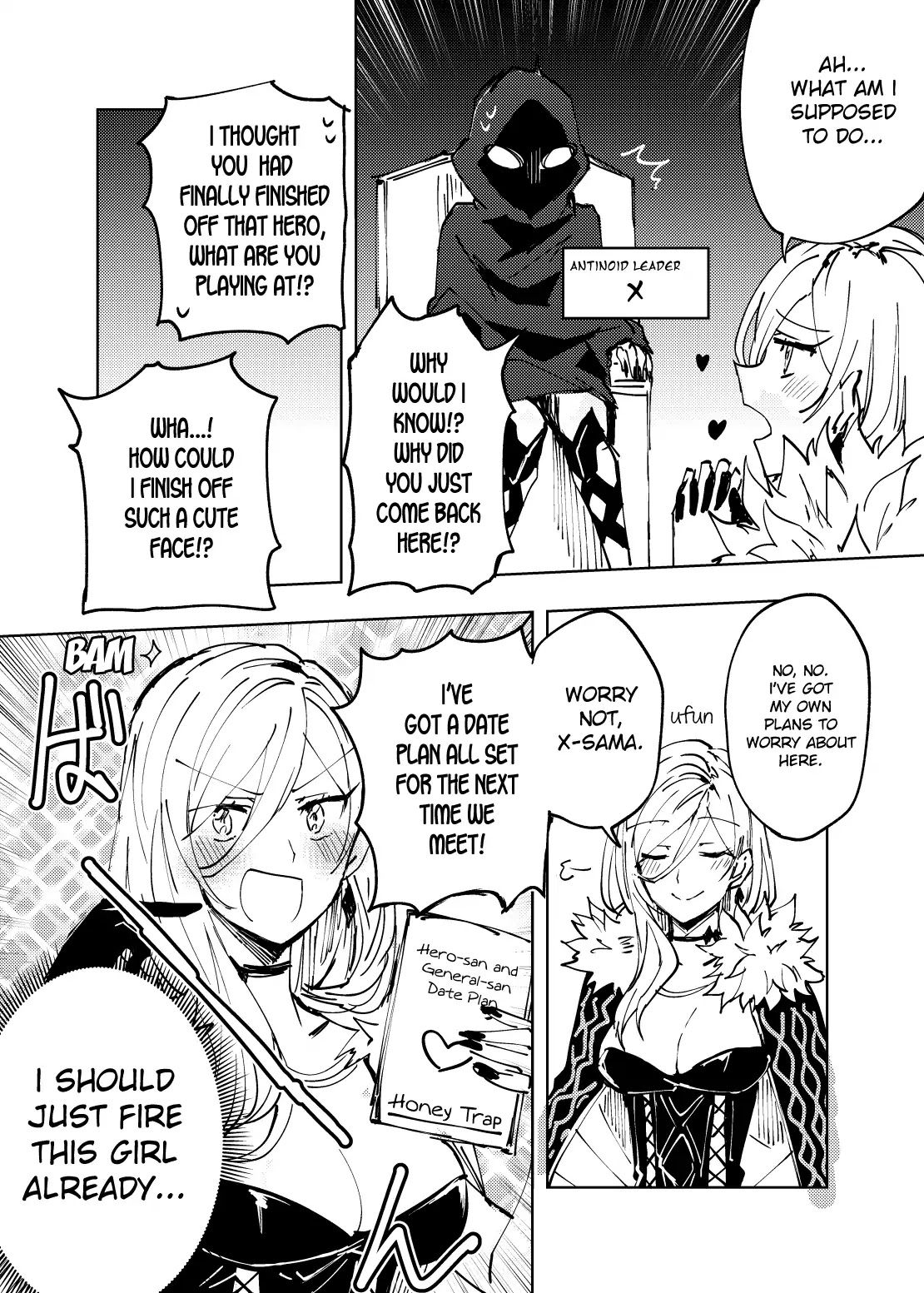 Hero-san and Former General-san Chapter 5.5 page 5 - Chapter 5.5: Web ver #3: Girls in trouble!