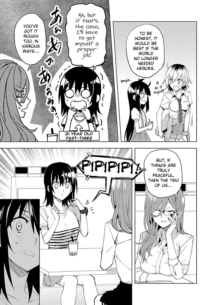 Hero-san and Former General-san Chapter 8 page 7 - Chapter 8: The Cool Beauty's Flower Garden