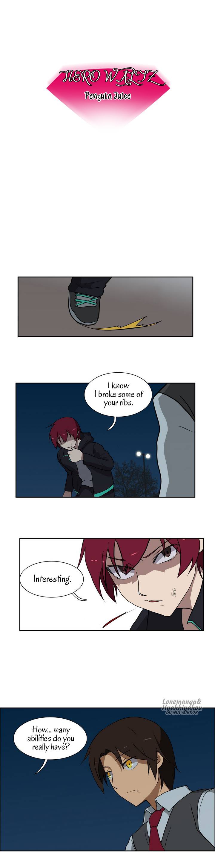 Hero Waltz Chapter 12 page 3 - Chapter 12