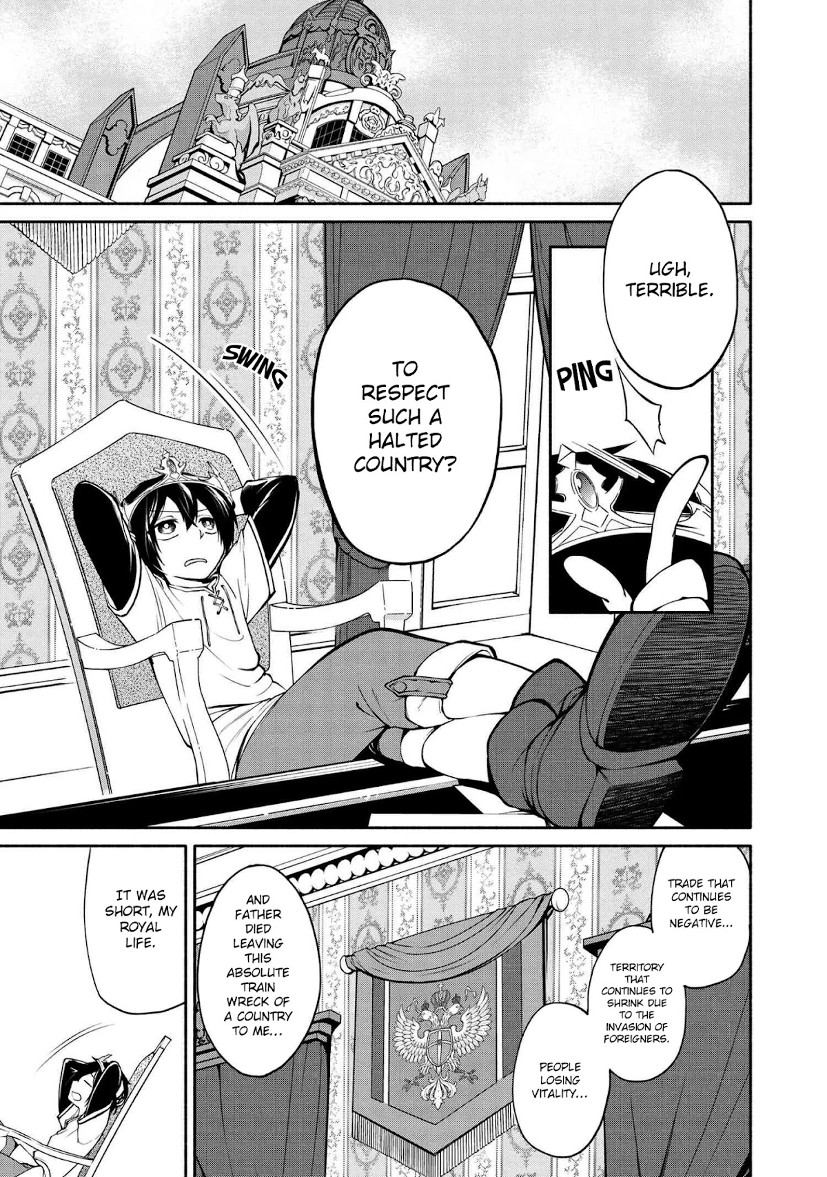 Heroic Chronicles of the Three Continents Chapter 1 page 26 - Chapter 1: New Emperor