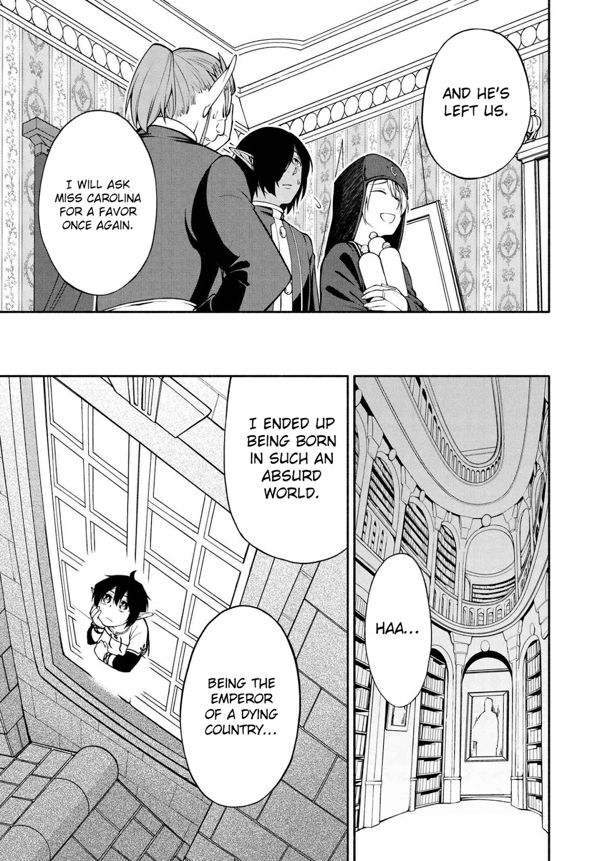 Heroic Chronicles of the Three Continents Chapter 1 page 36 - Chapter 1: New Emperor