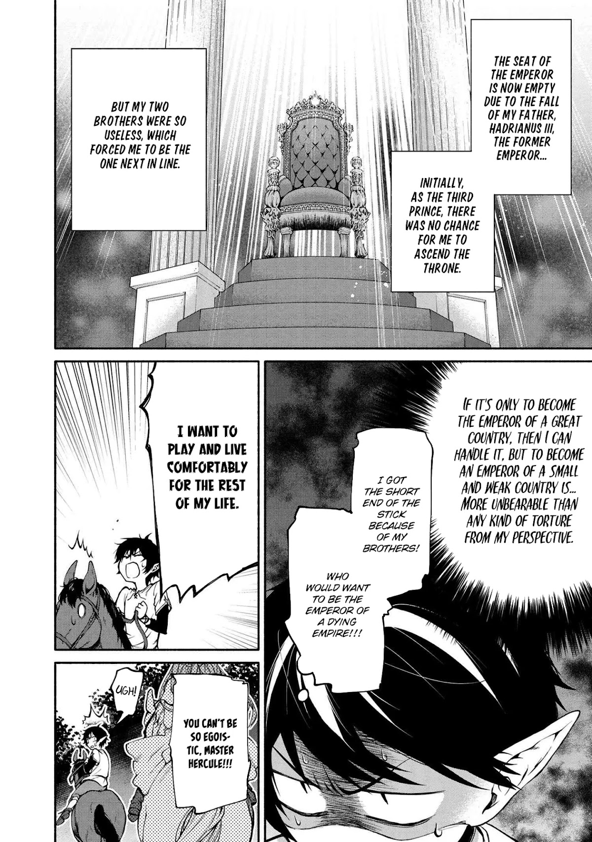 Heroic Chronicles of the Three Continents Chapter 1 page 7 - Chapter 1: New Emperor