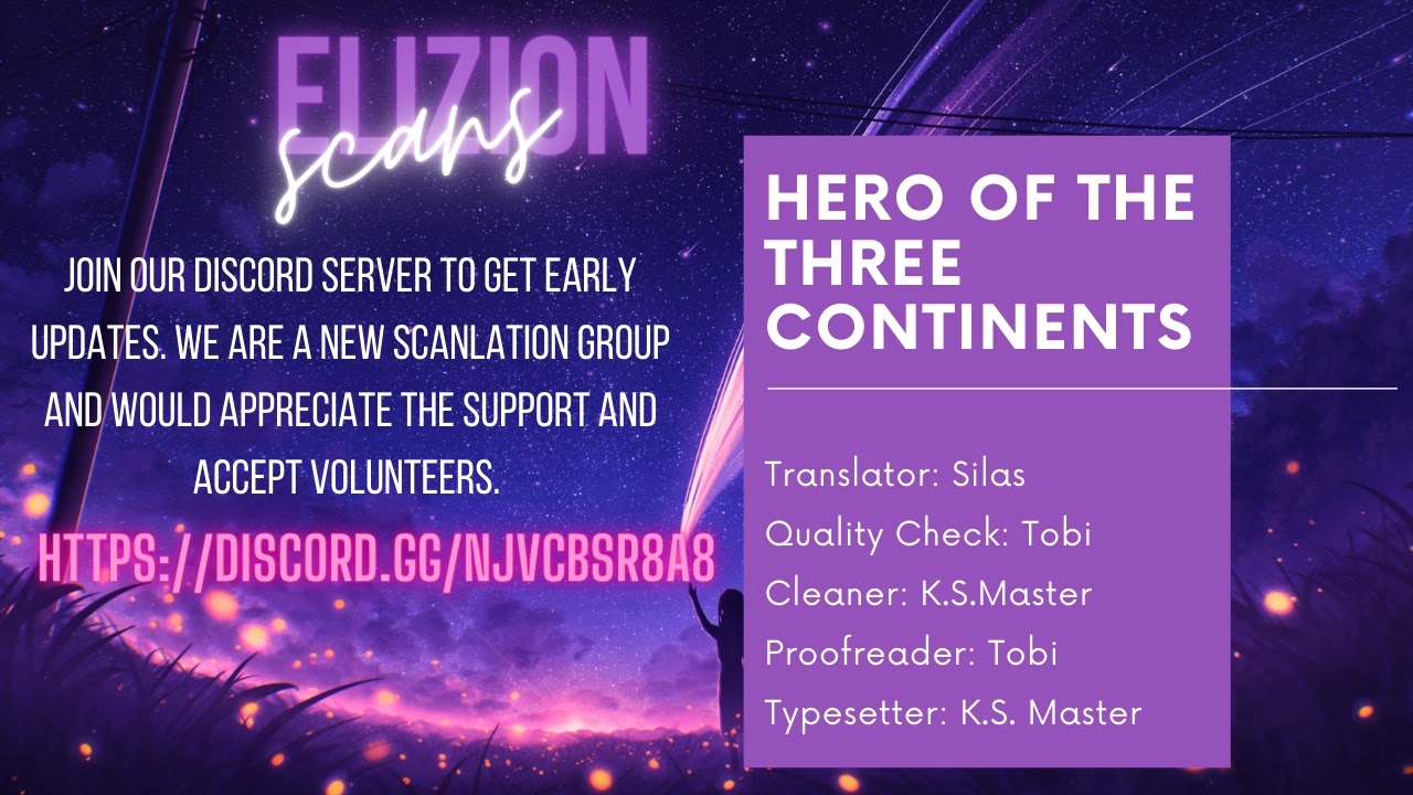 Heroic Chronicles of the Three Continents Chapter 11.1 page 1 - Chapter 11.1 - 11.2